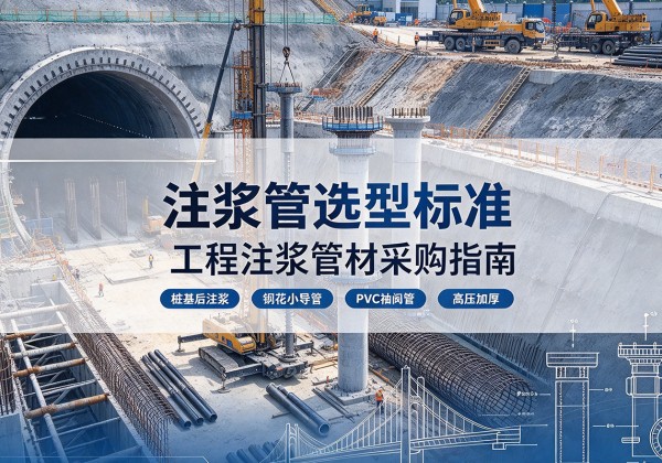 马山注浆管选型标准